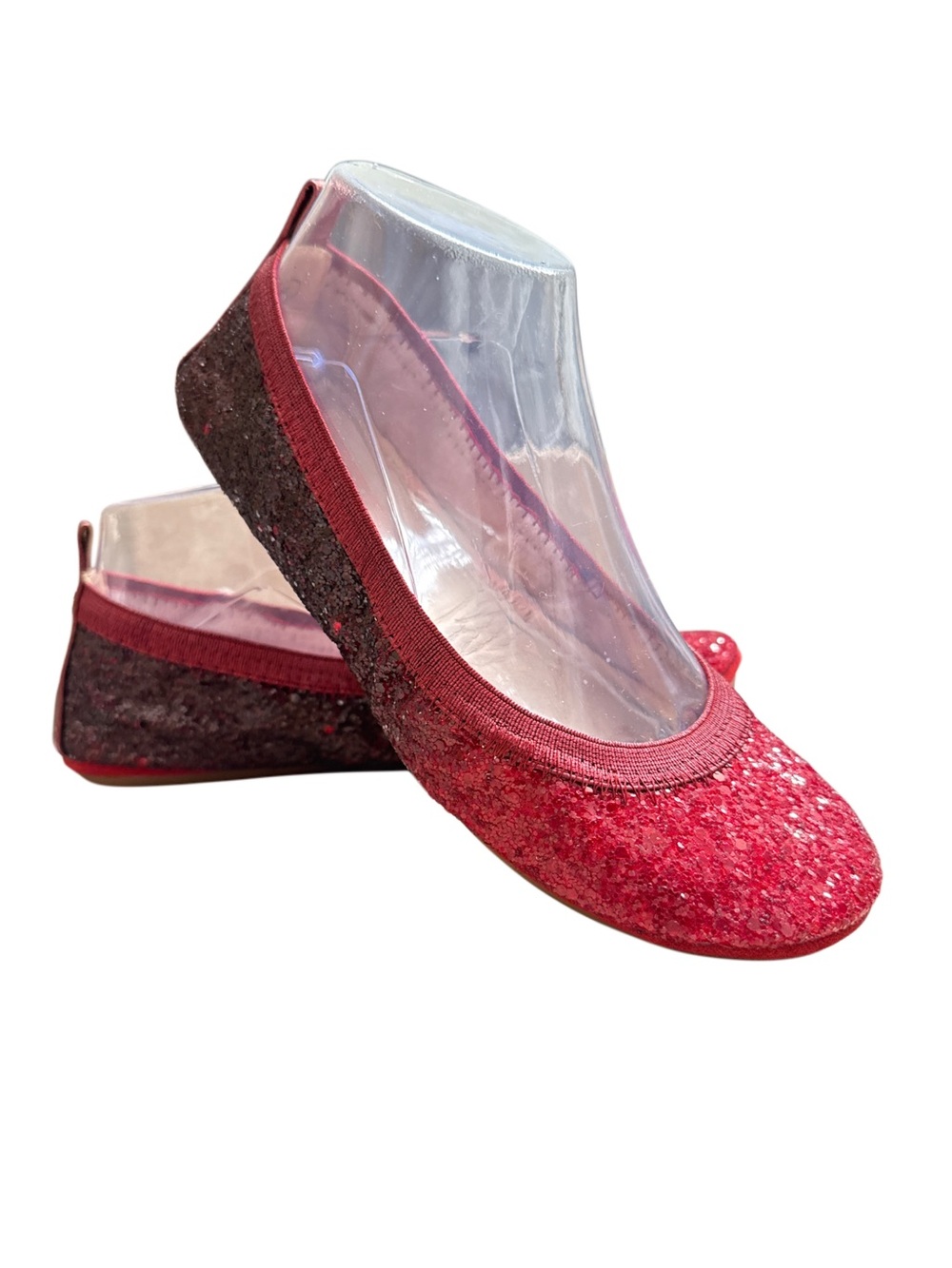 YOSI SAMRA FOLDABLE FLATS BALLET NWOT Sz.W7